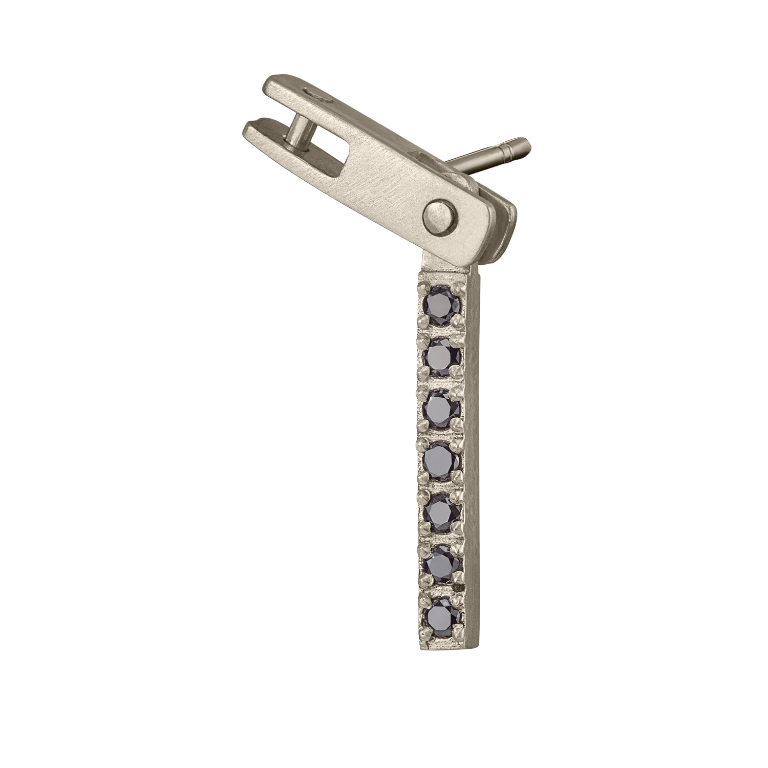 FLOW.FULLSTONEWhite-14k-black-diamond