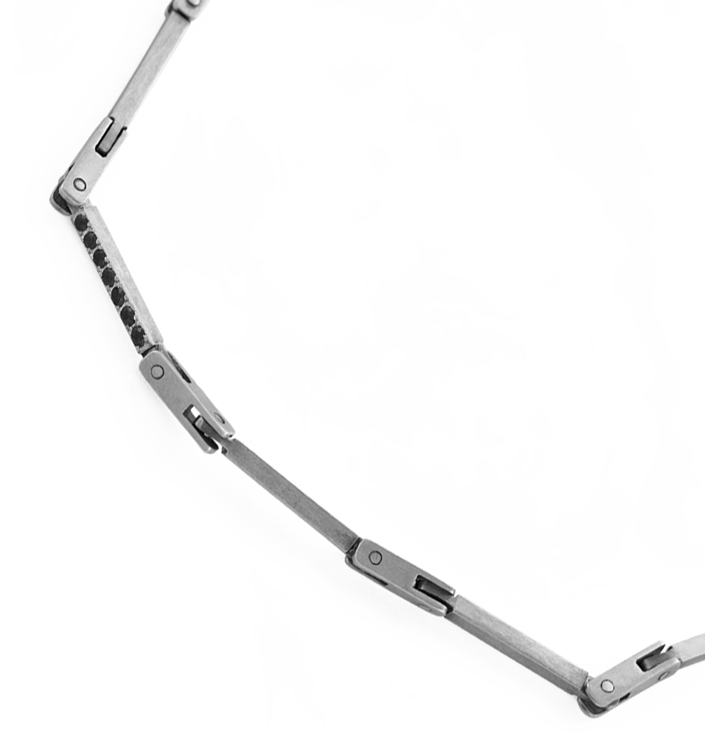 FLOW.STONE-Silver-black-diamonds